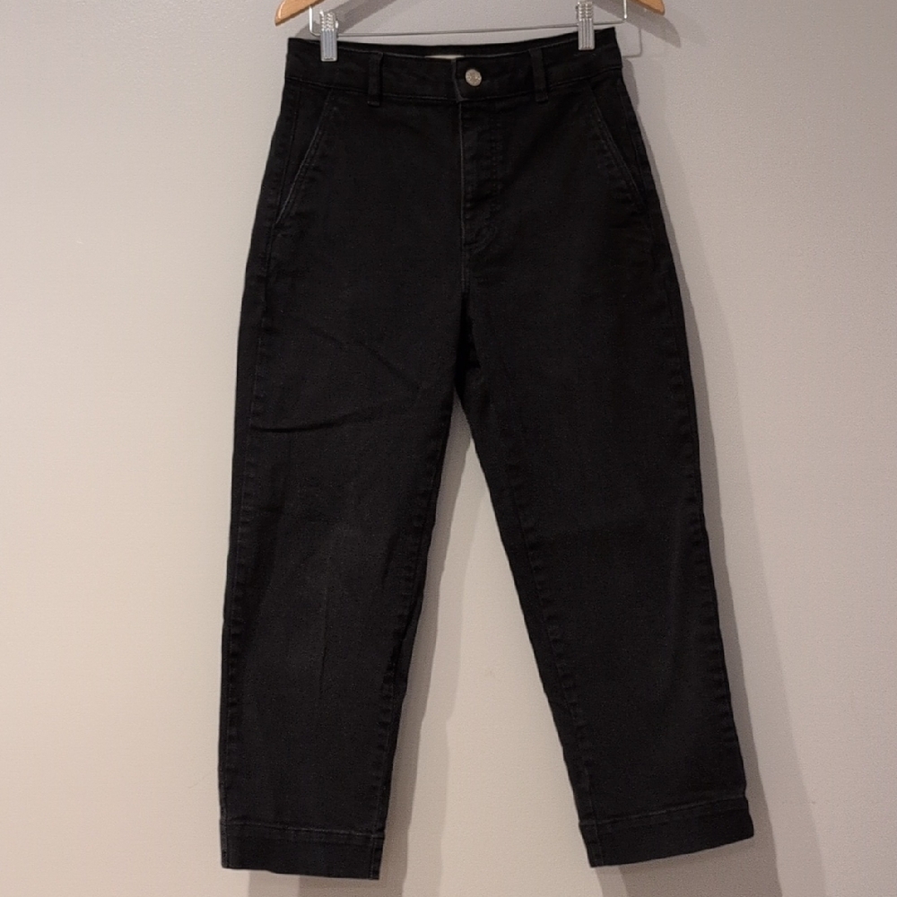 Everlane Black Straight Jeans Size 4R
